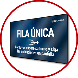 Monitor fila única